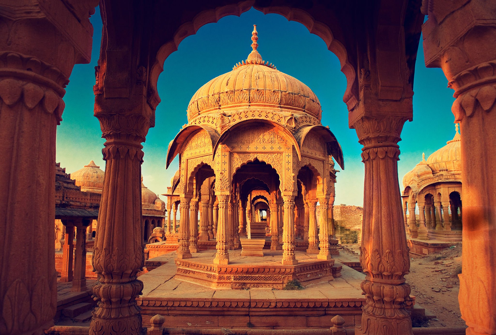 Historic Indian pavilion